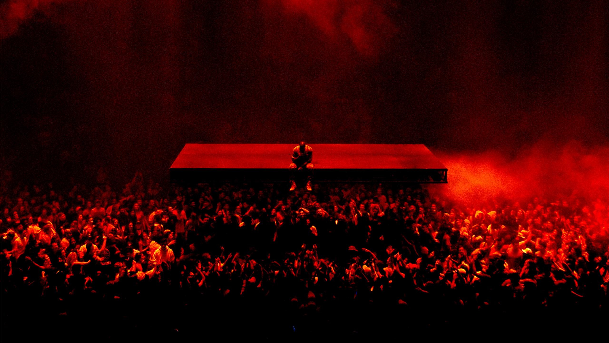Kanye West tour wallpaper I edited [2560×1440] …