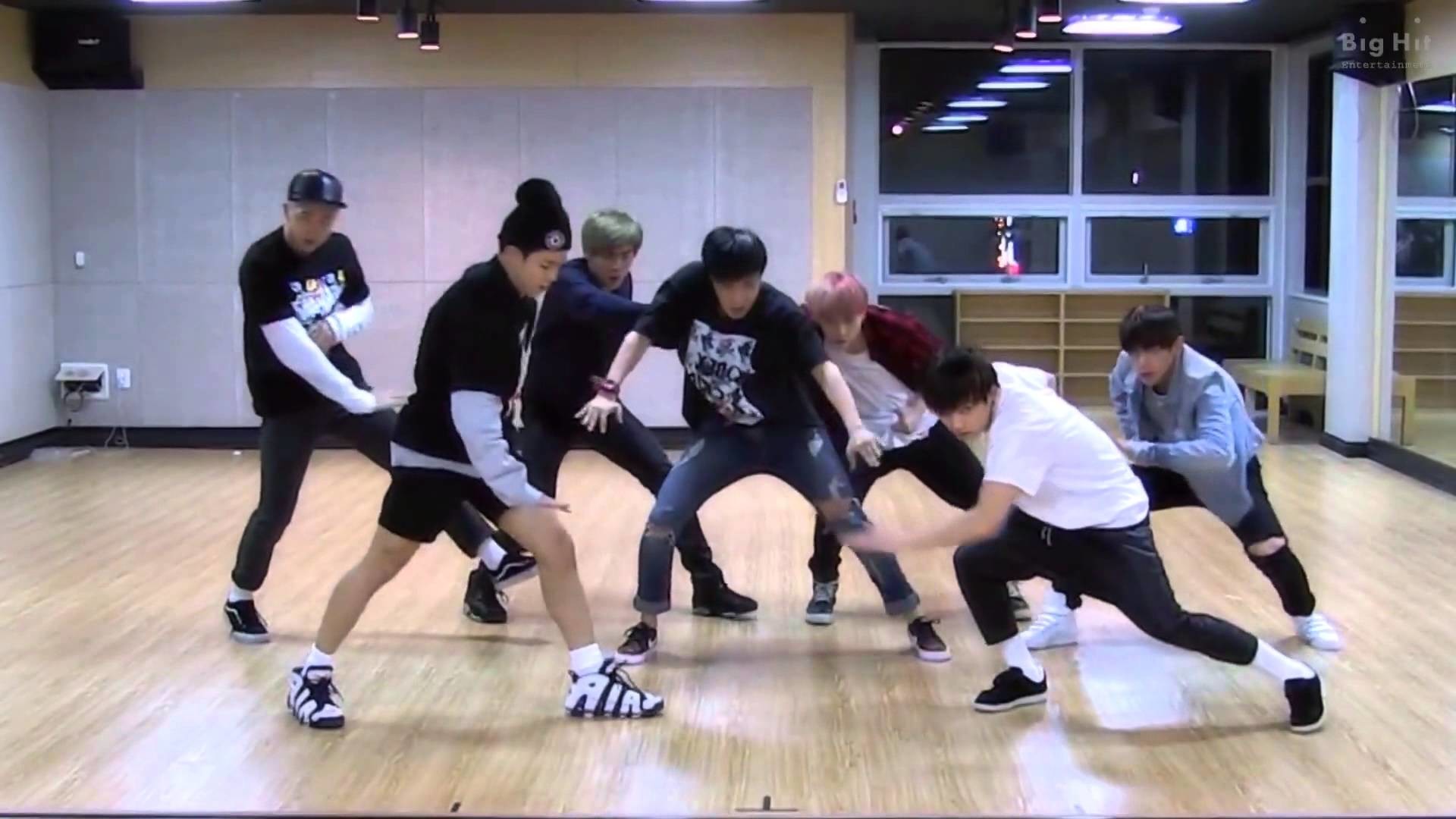 BTS – I need U – mirrored dance practice video – Bangtan Boys – YouTube