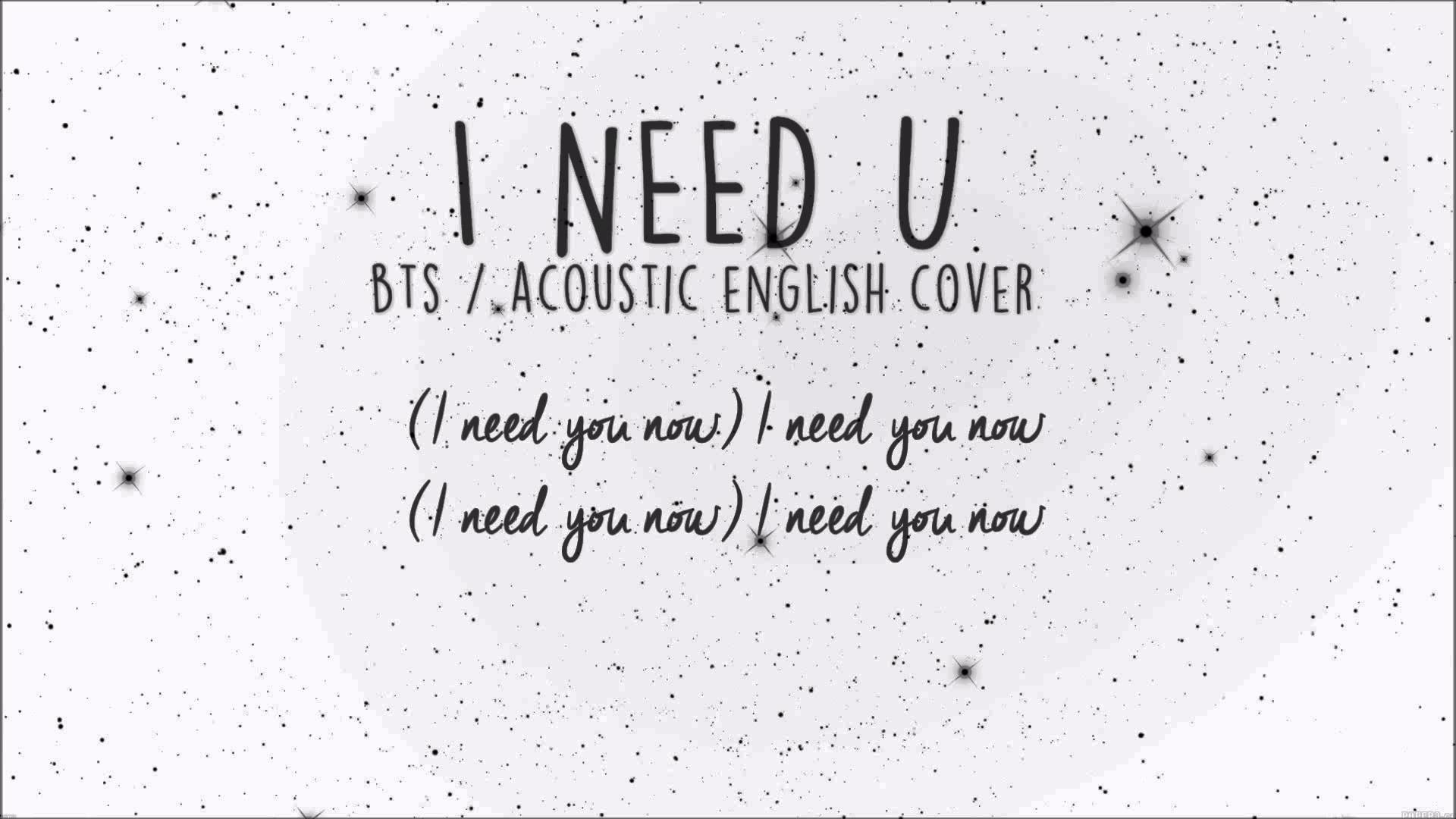BTS – "I Need U" (Acoustic english cover) by Margot D.R