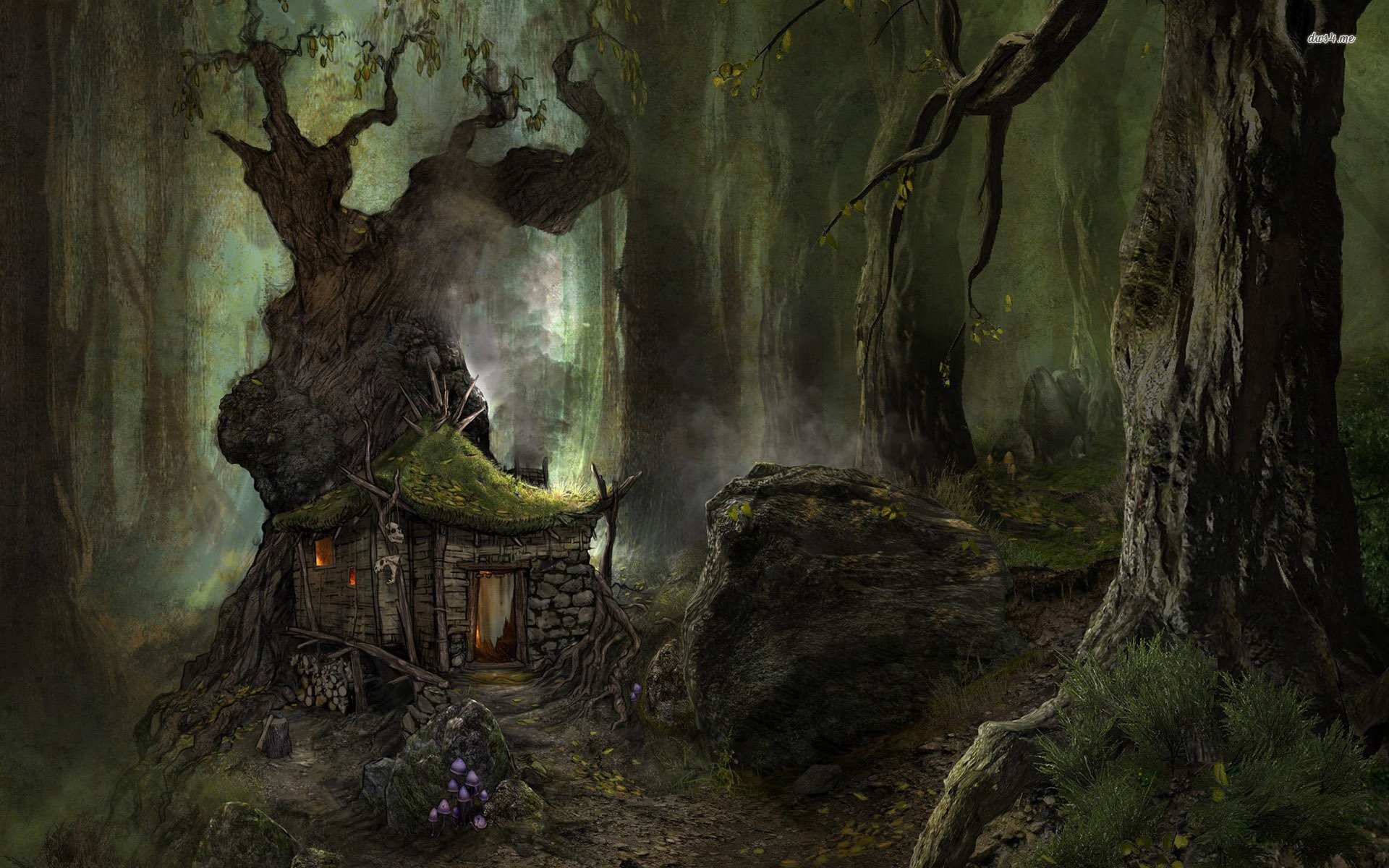 Small House In The Scary Forest 704864
