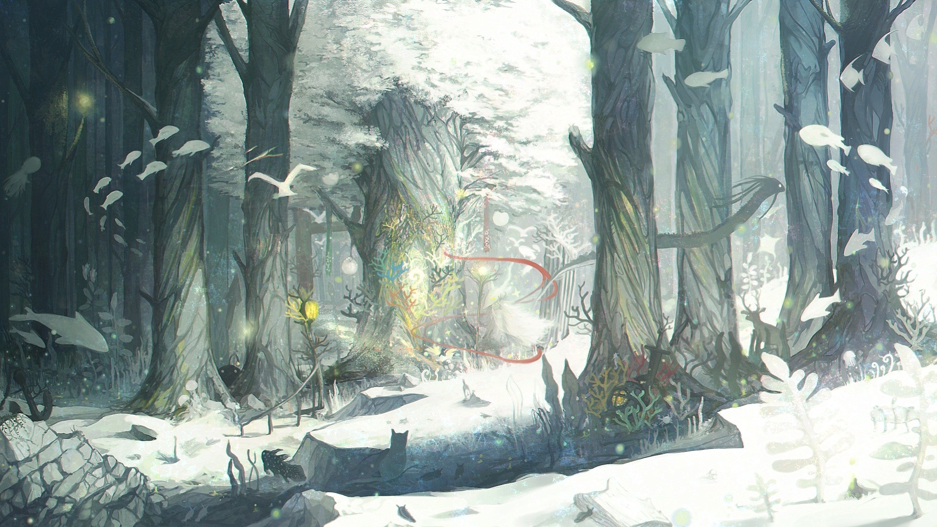 Fantasy Forest 1080p Wallpaper
