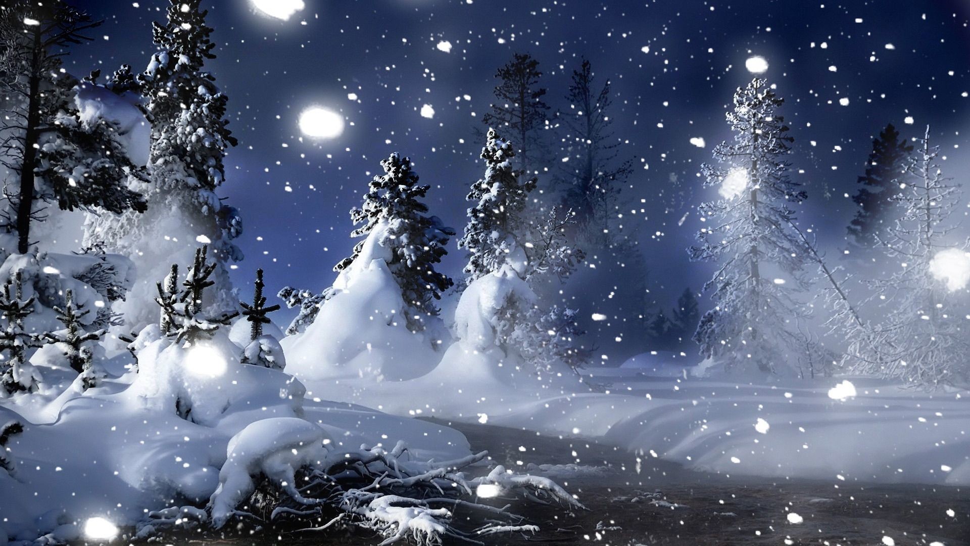 Winter Snow – Wallpaper, High Definition, High Quality, Widescreen