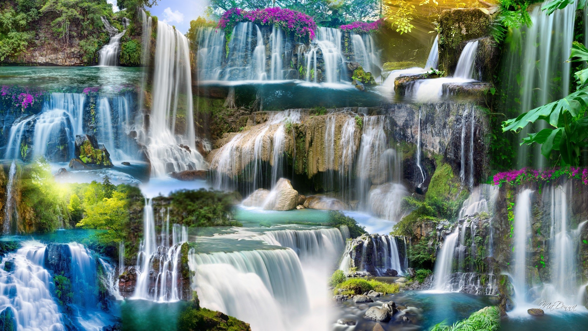 Full HD p Waterfall Wallpapers HD Desktop Backgrounds