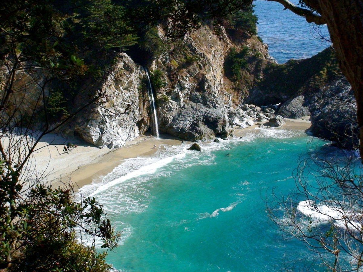 McWay Falls Wallpaper Waterfalls Nature