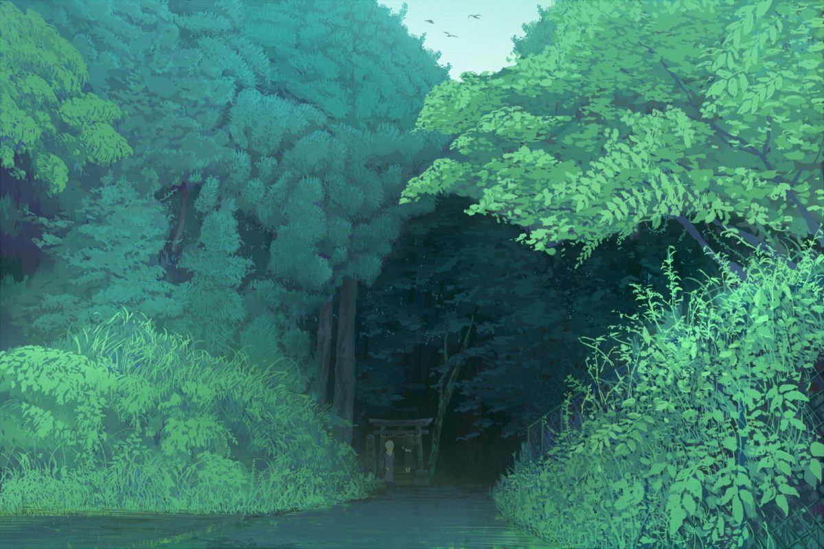Nature Landscape Forest Trees Anime Wallpapers Hd Desktop