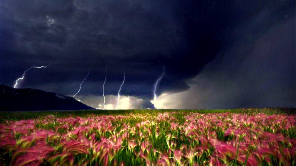 Vibrant More Rain And Storms To Close Out The Week Moment Concept Vibrant More Rain And Storms To Close Out The Week Moment Concept