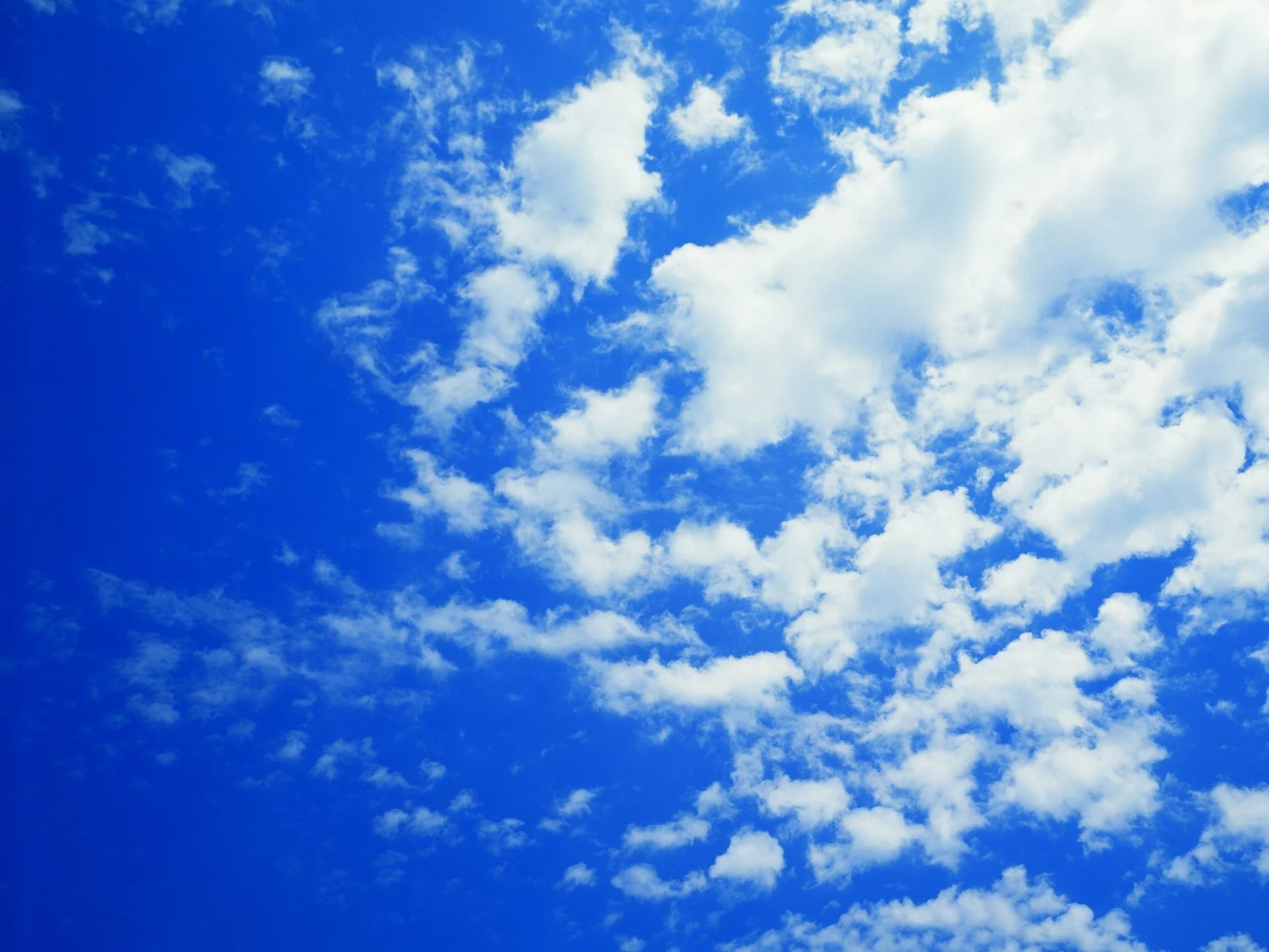 Blue Sky Clouds Wallpaper images