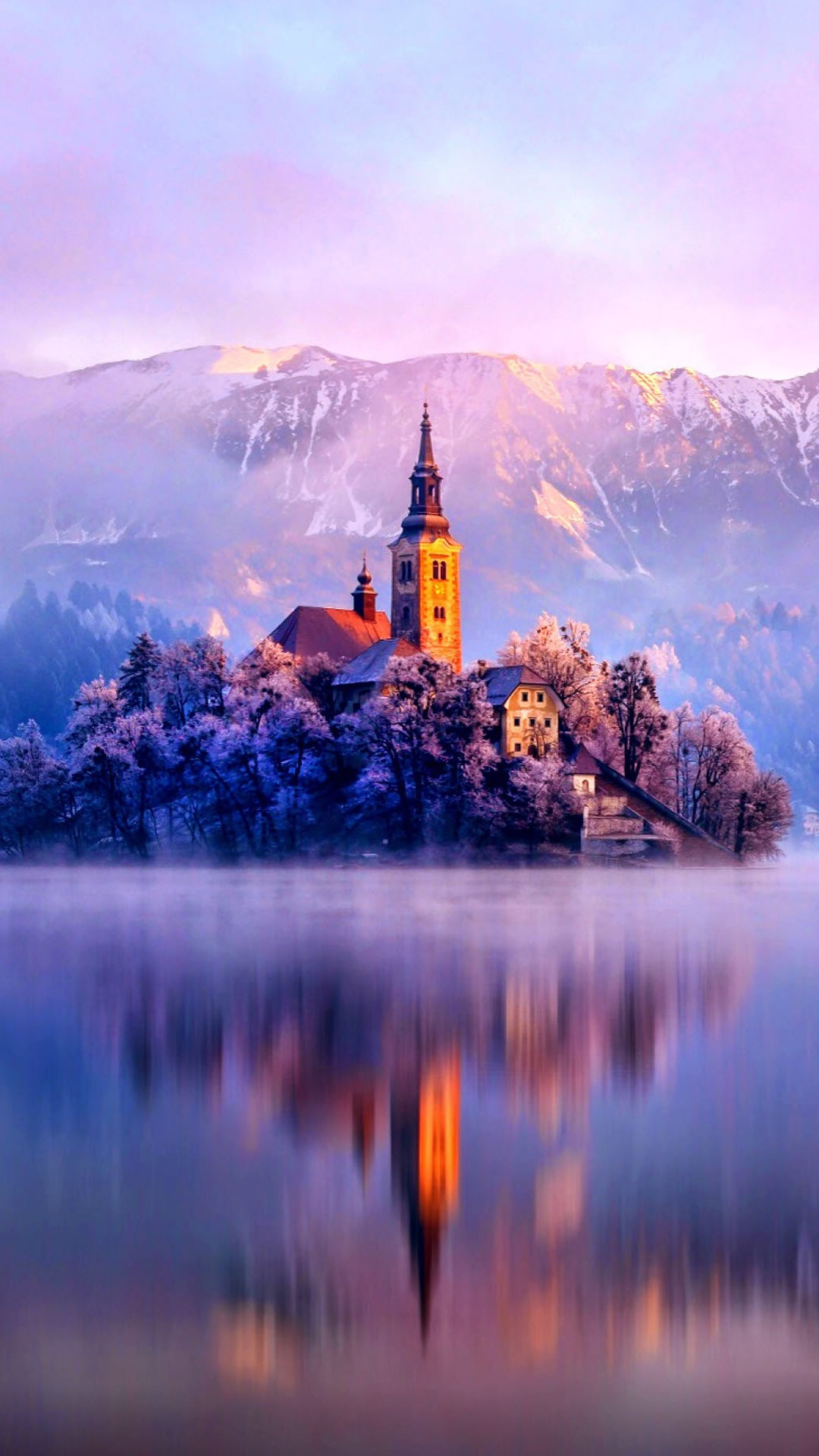 … lake monastery fortress winter iphone 8 wallpaper download …