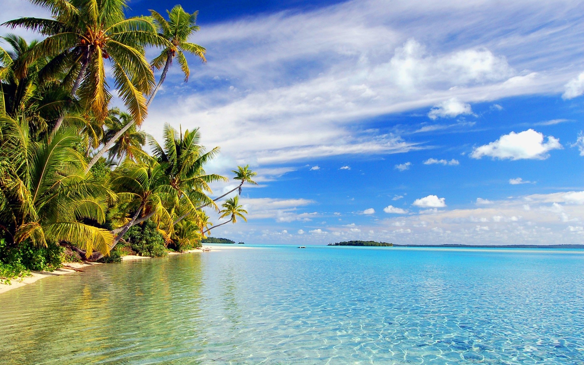 Tropical, wallpaper, beach, island, wallpapers, paradise, reflections
