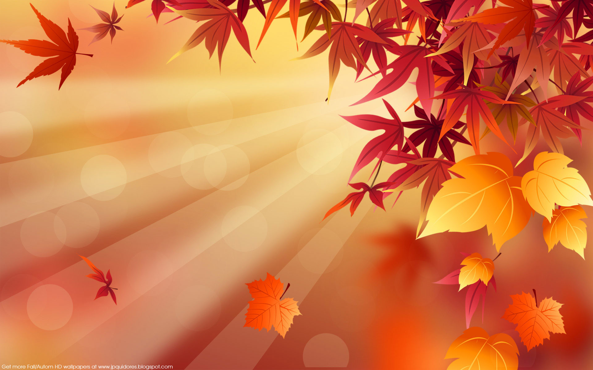 Fall Desktop Wallpaper Autumn Leaves
