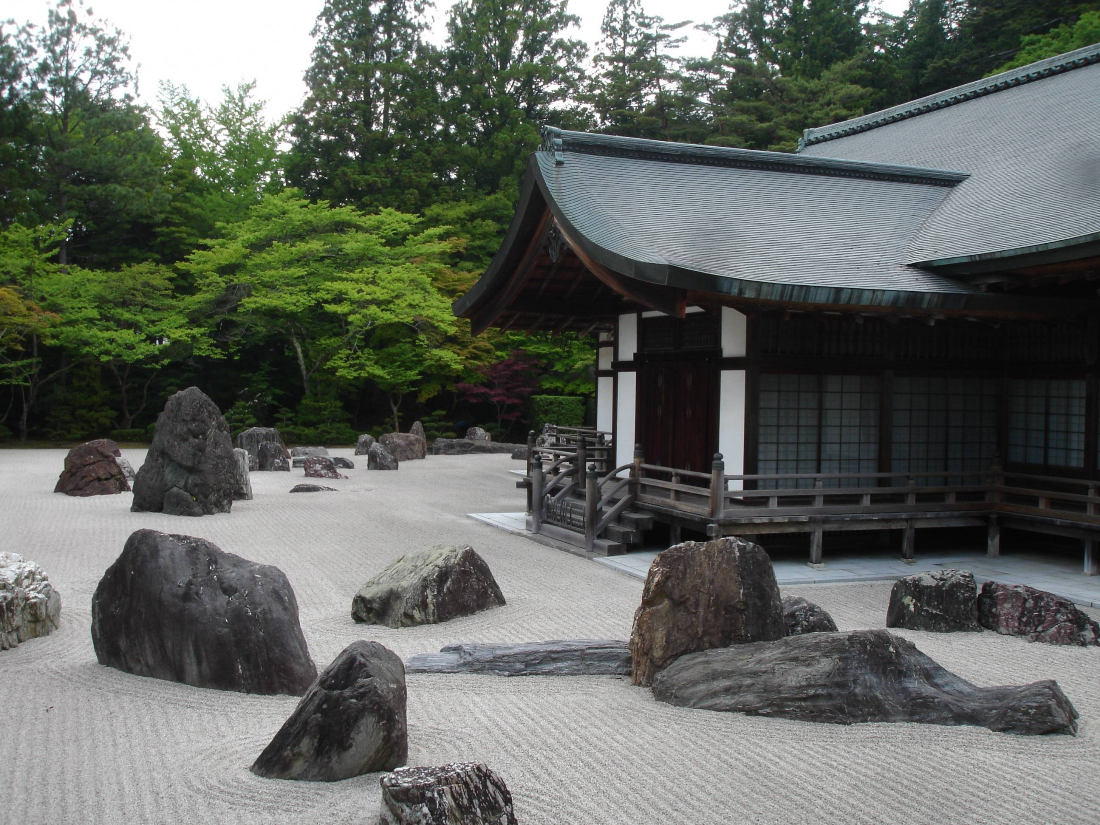 … Zen Garden S Cave With Japanese Rock Garden …