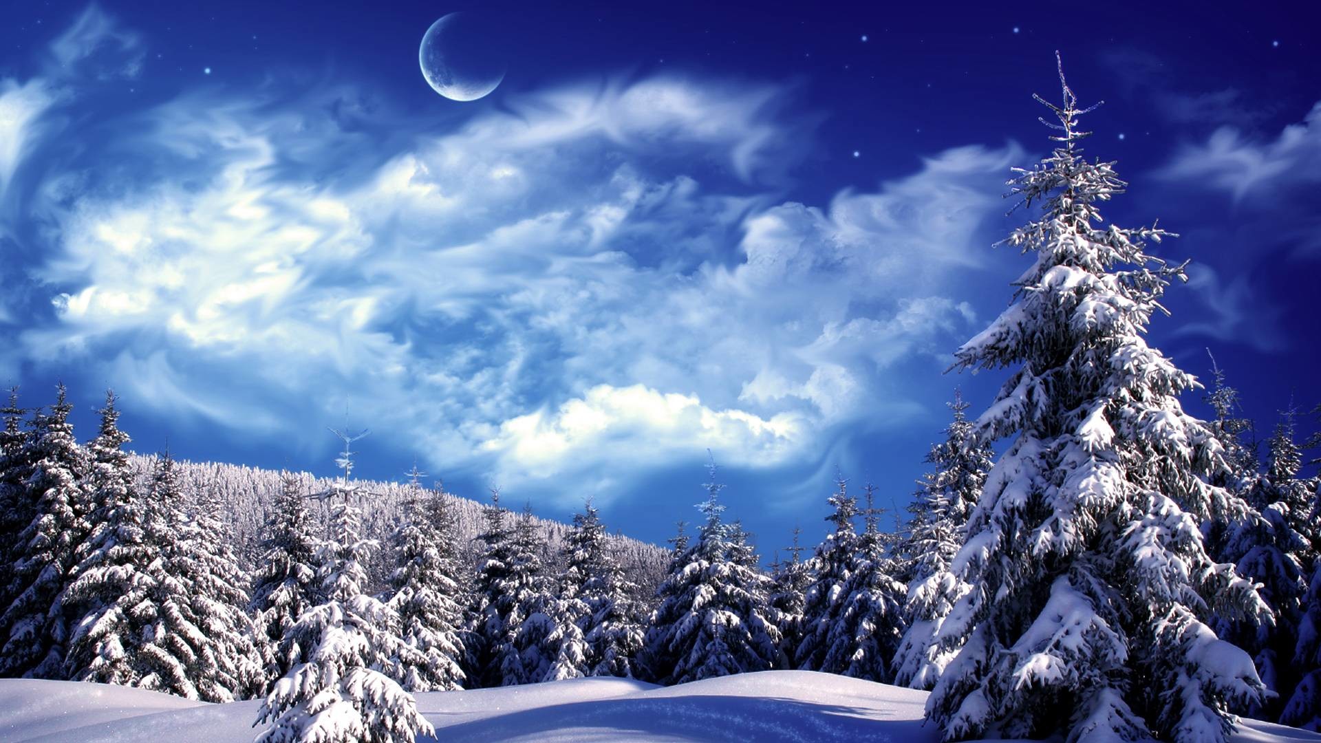 Winter Wonderland Wallpaper Wide or HD | Fantasy Wallpapers