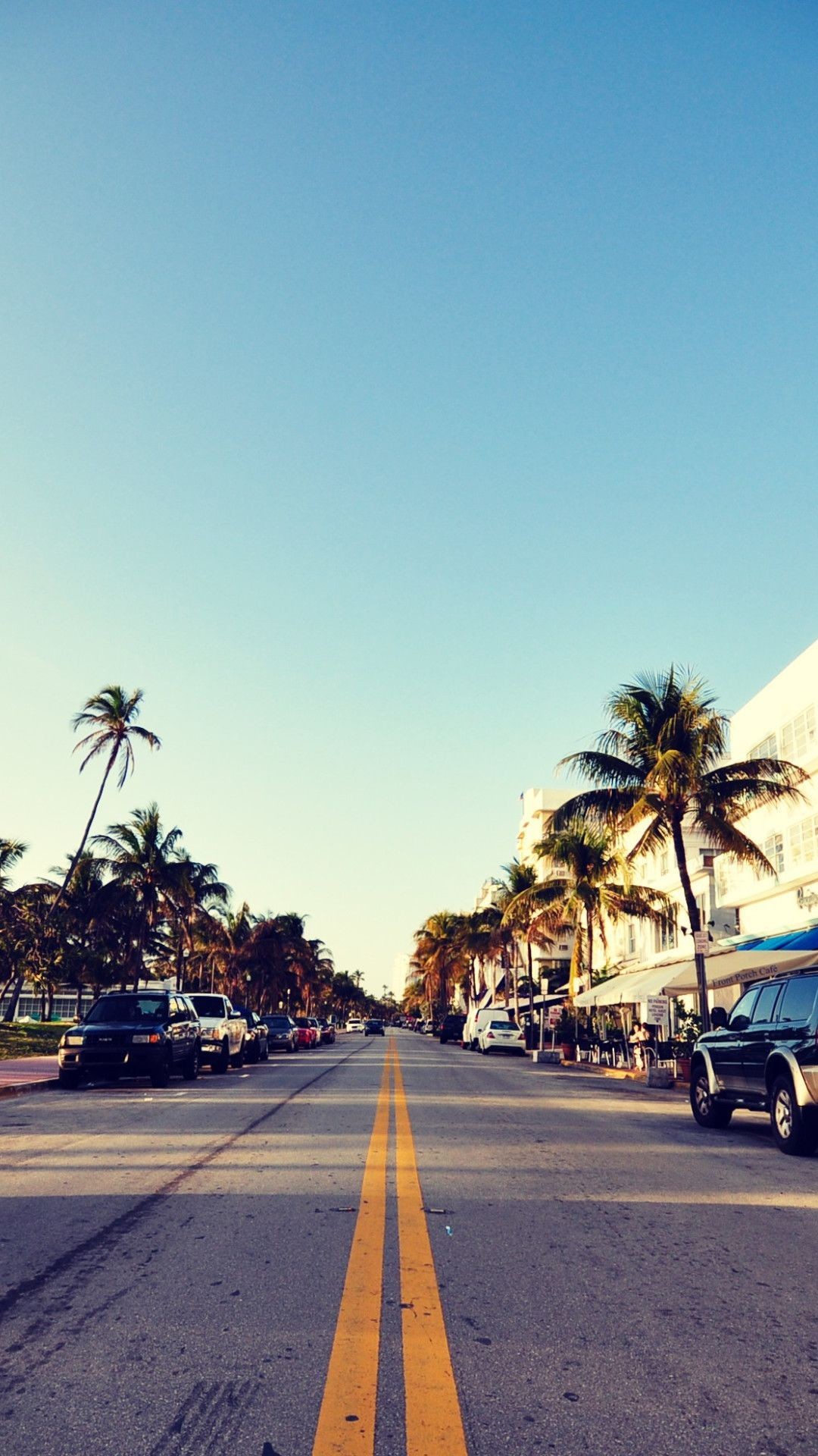 Florida, Miami City, South Beach Wallpaper iPhone 6 Plus .