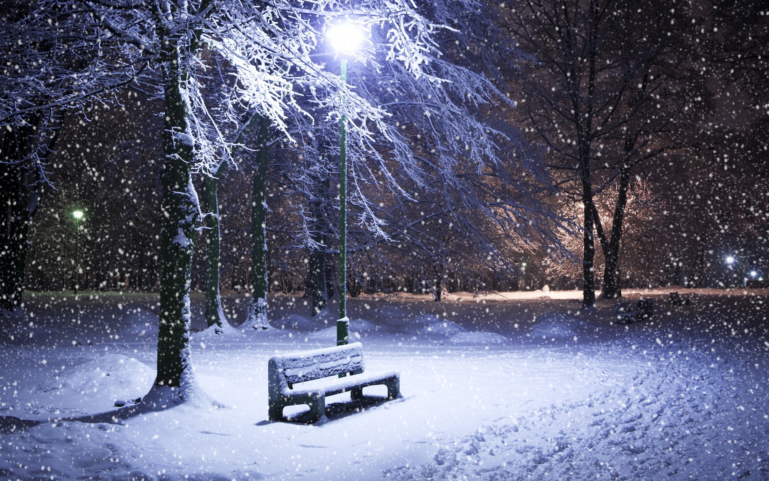 Cool Winter At Nights Wallpaper Beautiful Wallpaper with