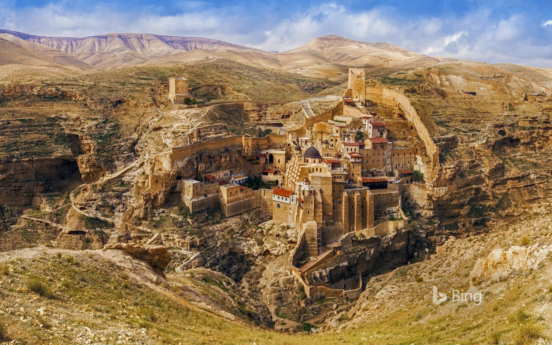 Mar Saba monastery overlooking the Kidron Valley, Jerusalem, Israel Roman Pesarenko / 500px