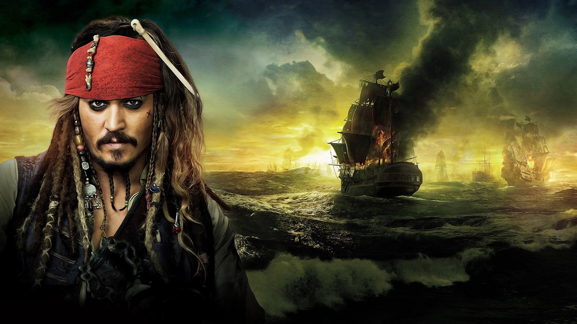 Pirates of the Caribbean Dead Men Tell No Tales Desktop wallpaper