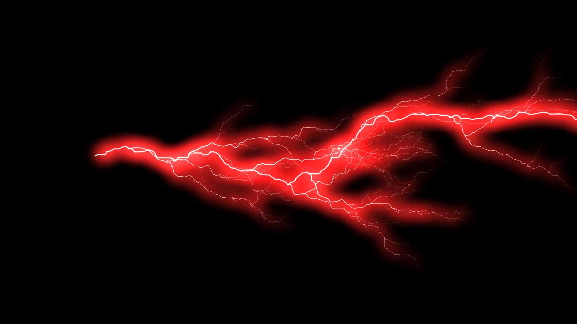 Force Lightning Red Animation 2 FREE FOOTAGE HD YouTube
