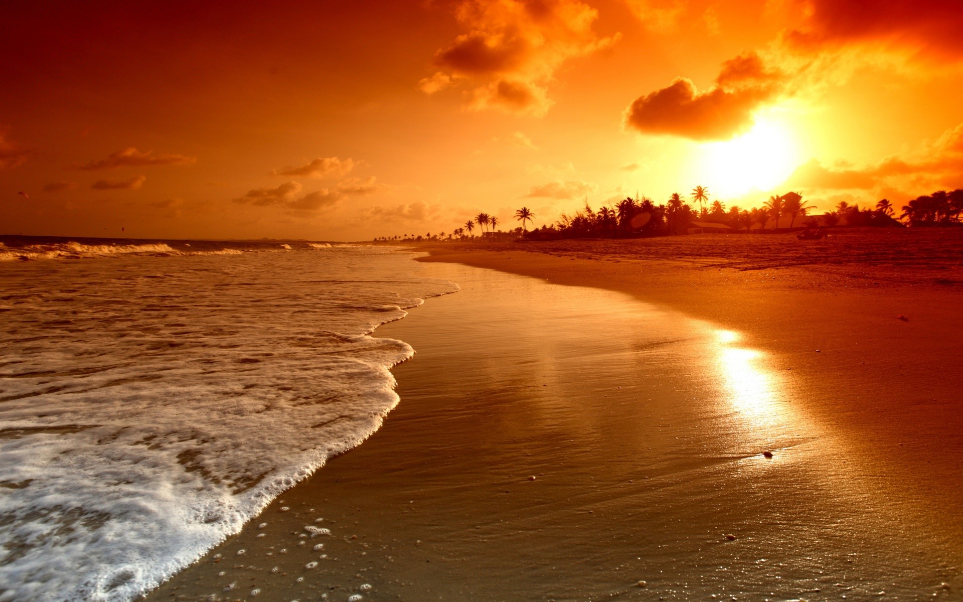Sunset Beach HD Wallpapers