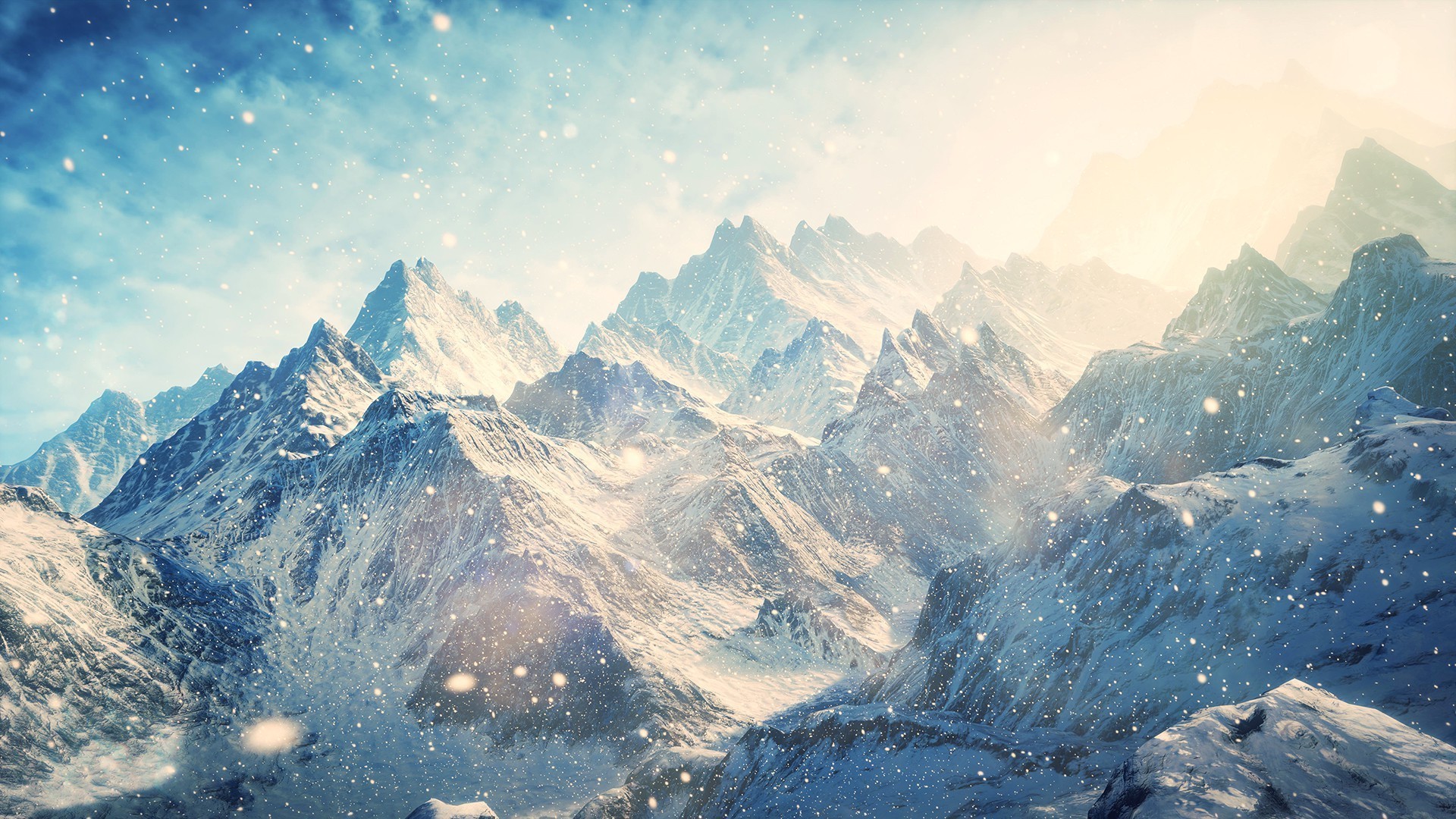 An awesome wallpaper of winter. A landscape wallpaper for your desktop .