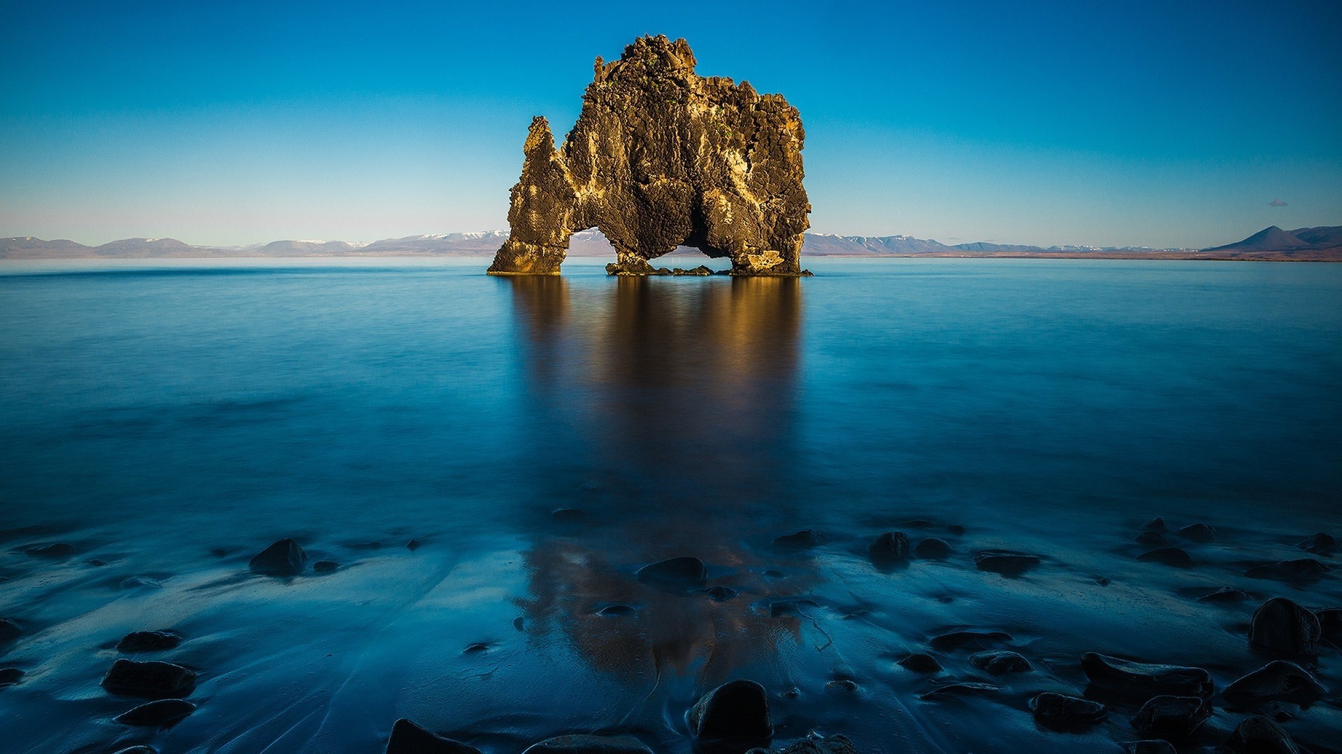 Hvitserkur North Iceland. How to set wallpaper on your desktop Click the download link from above and set the wallpaper on the desktop from your