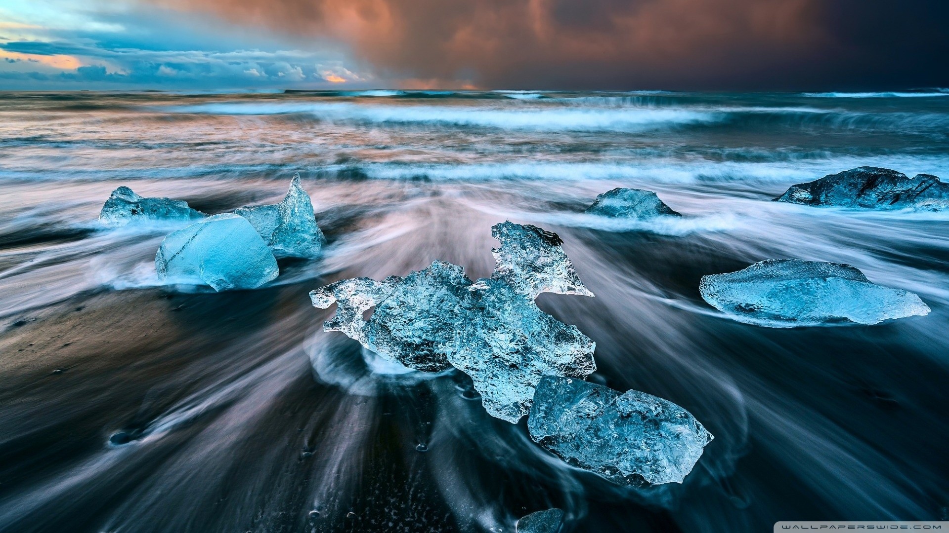 General ice beaches Iceland