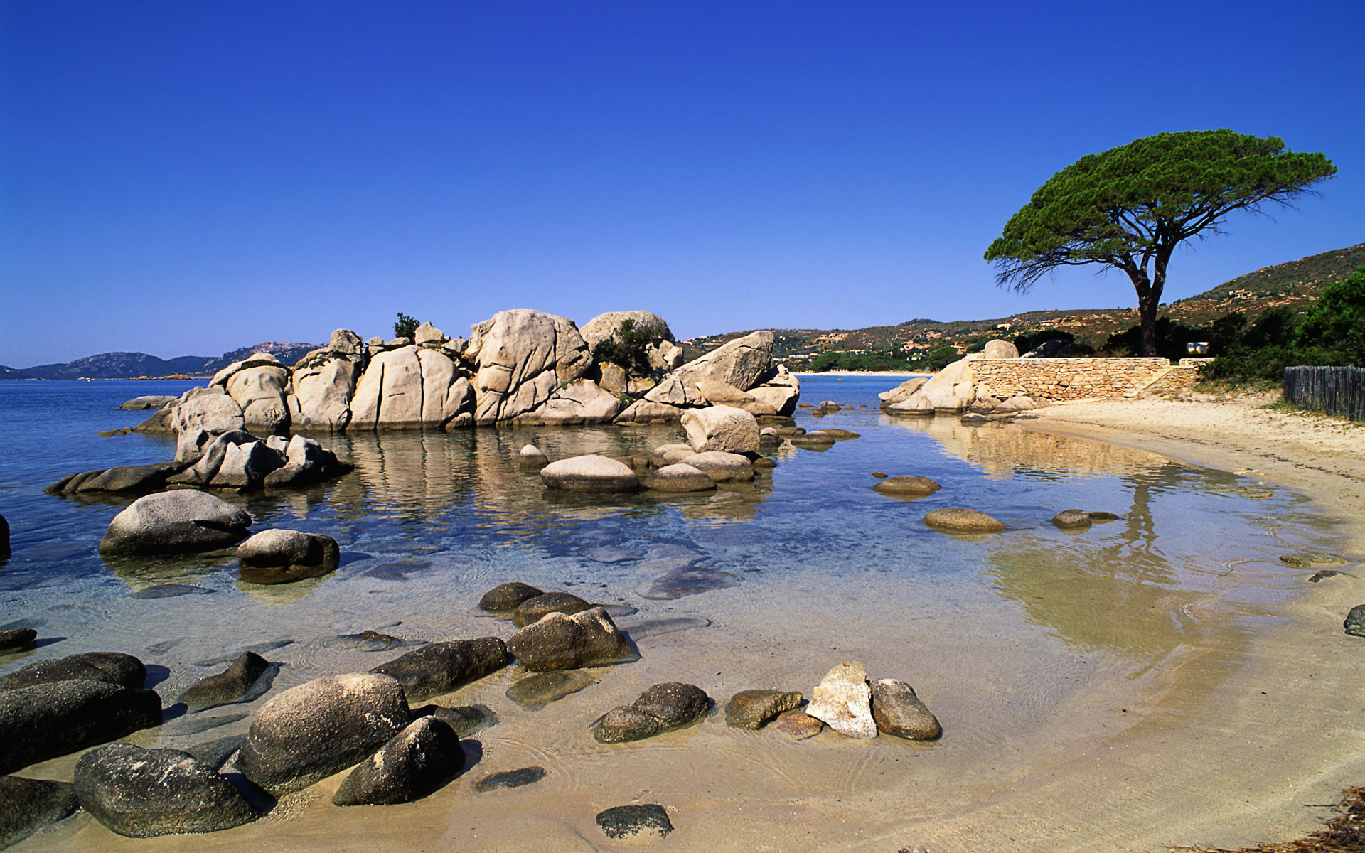 Palombaggia Beach Desktop HD 3d nature photos 1080p widescreen