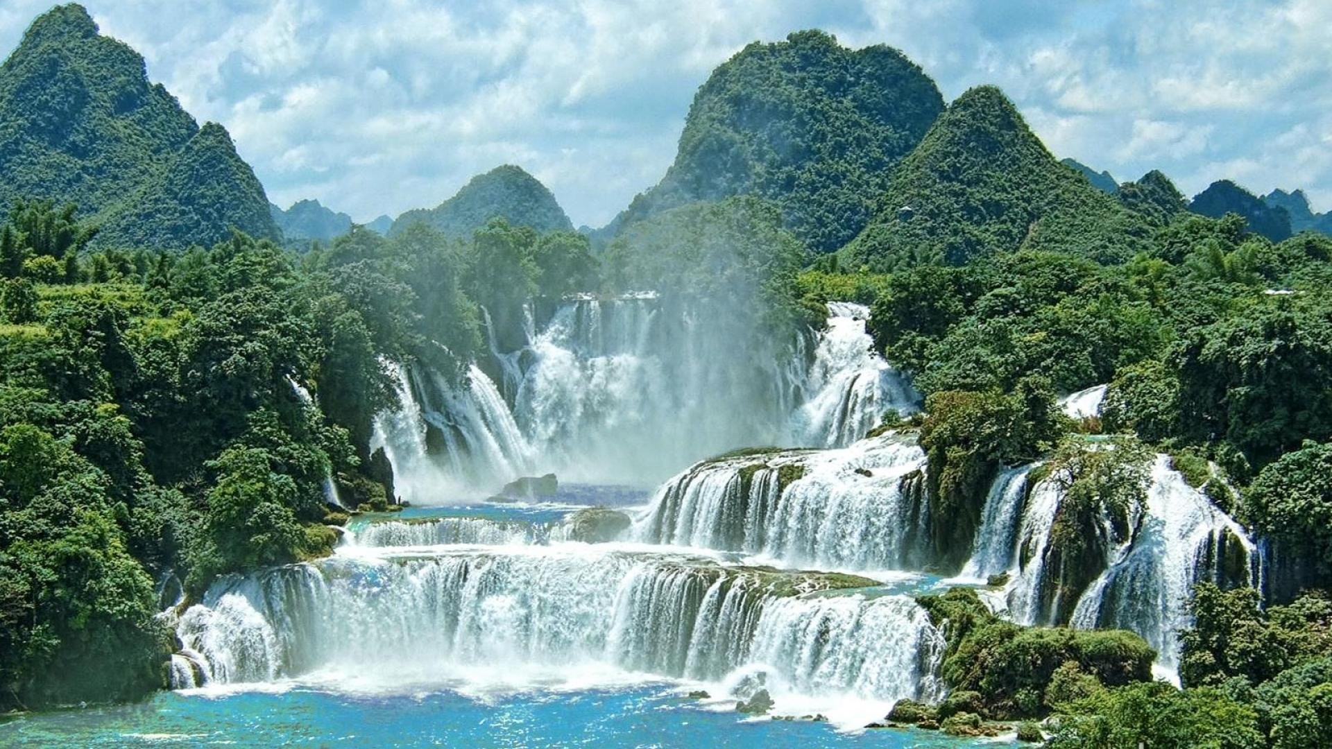 Beautiful waterfall scenery wallpapers – photo . Screensavers Download 7Screensaverscom