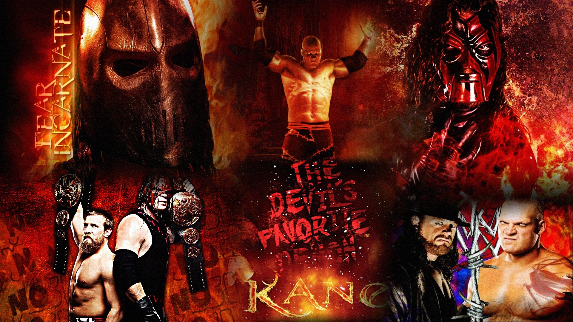Kane undertaker wwe wallpaper