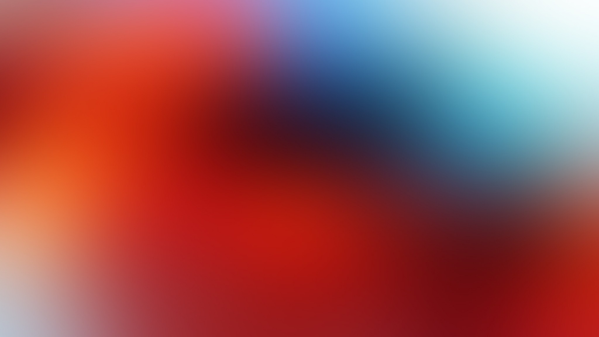 Preview wallpaper red, blue, stains, abstract, paint 2048×1152