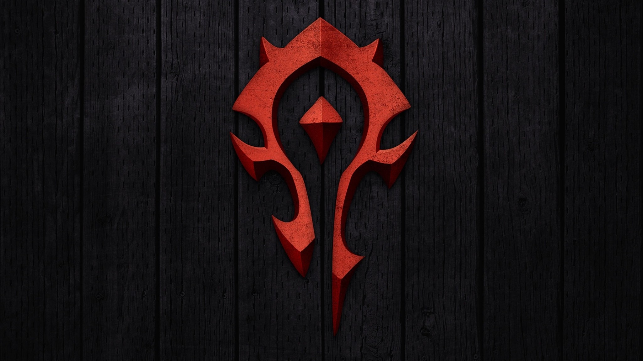 Wallpaper world of warcraft, horde, symbol, background, red