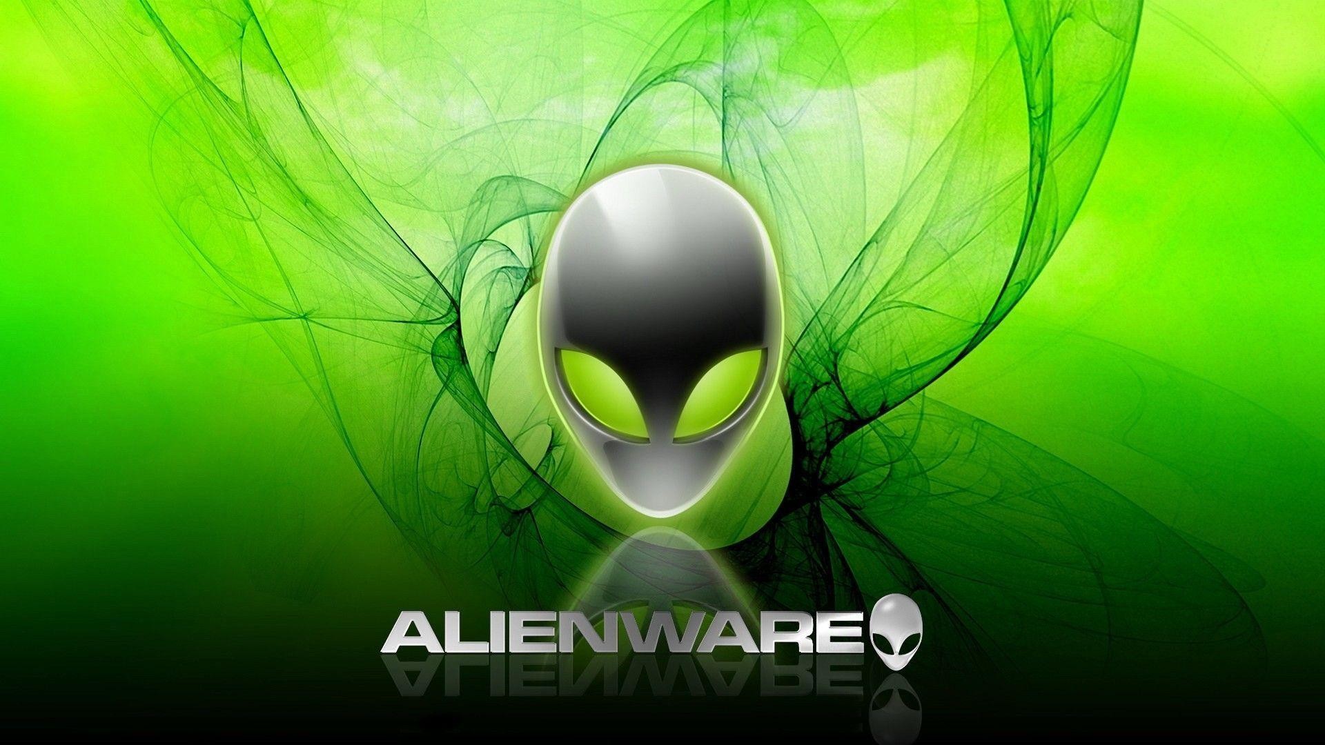 Green Alienware Wallpaper HD TanukinoSippo