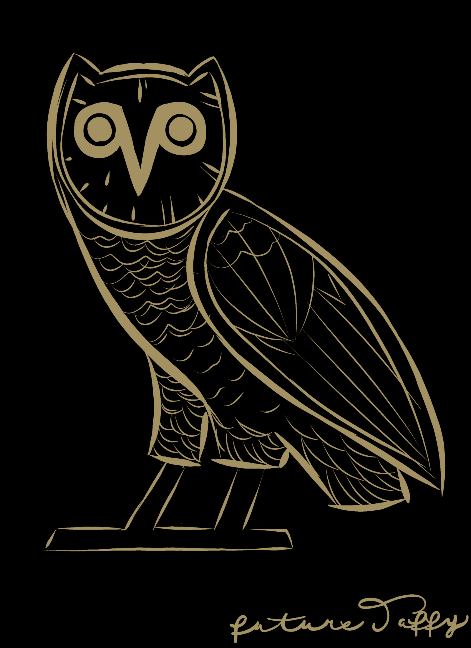 TaffySummer6ixteen Octobers Very Own Owl with background 2015 by TaffySummer6ixteen