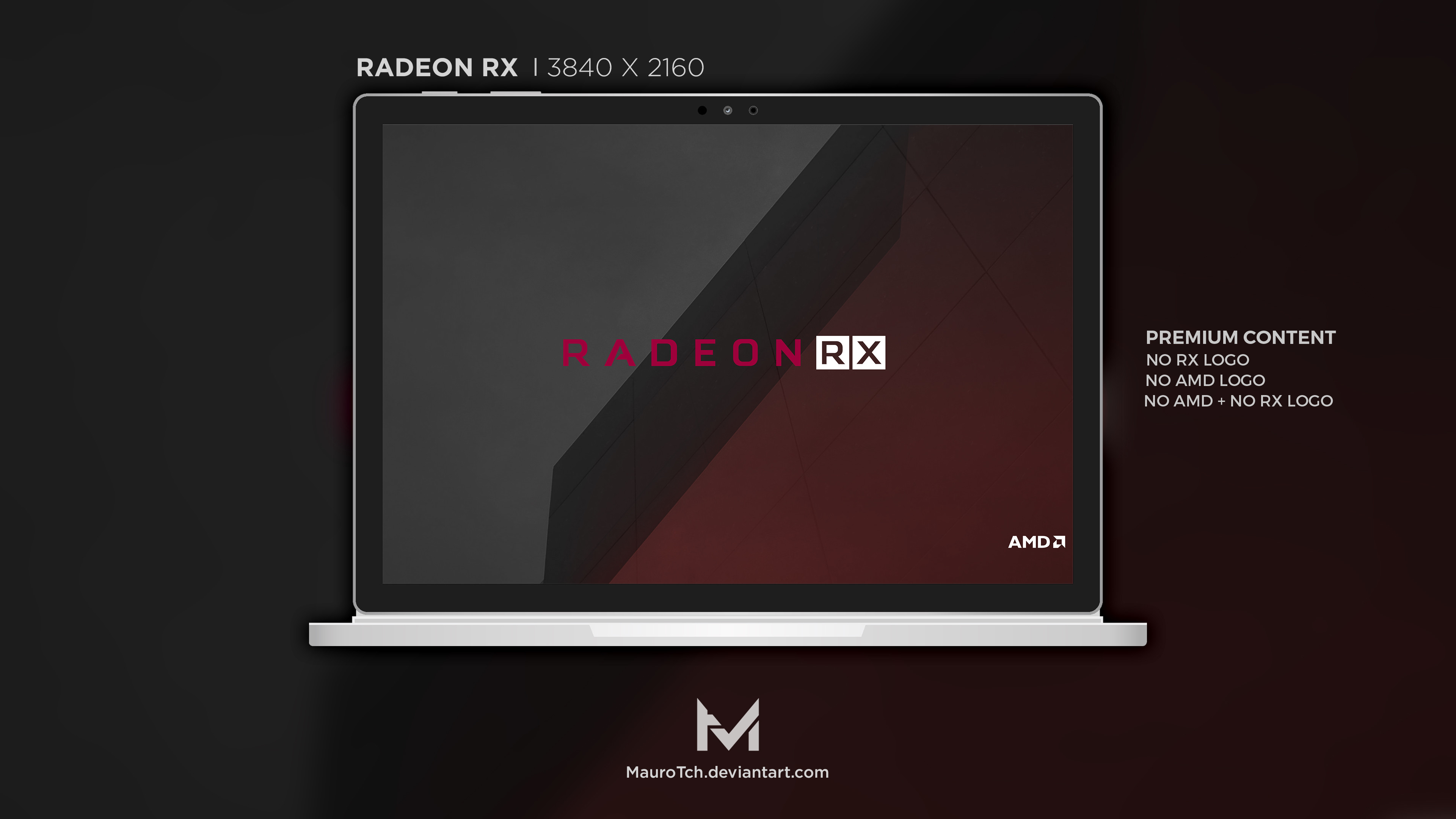 Radeon RX Series – 4K Wallpaper by MauroTch