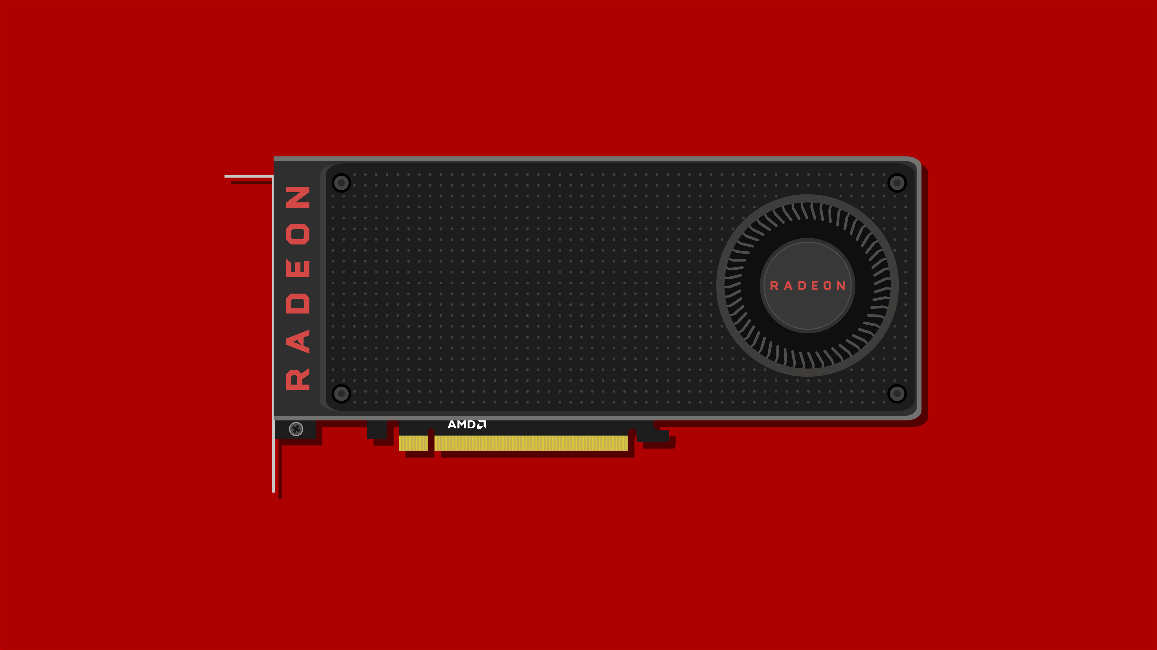 AMD Radeon RX 480 Minimal Art