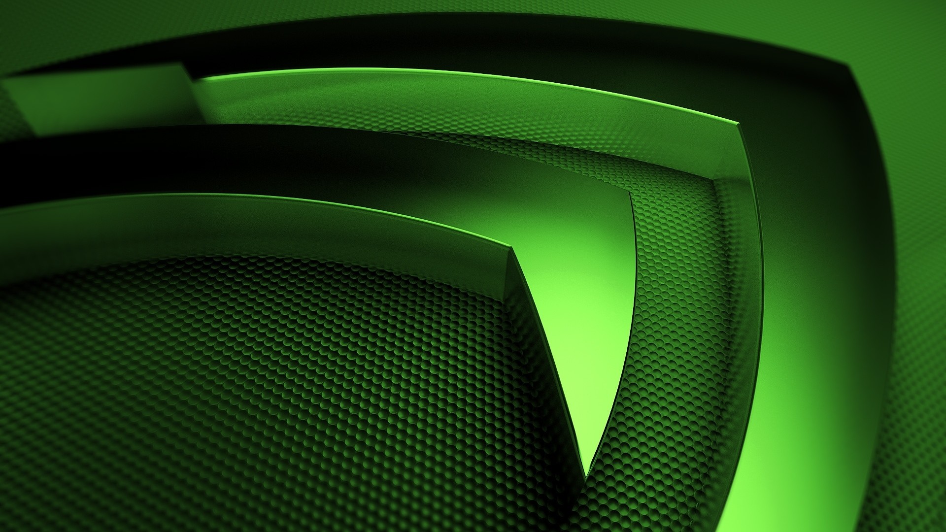 Preview wallpaper nvidia, green, symbol 1920×1080