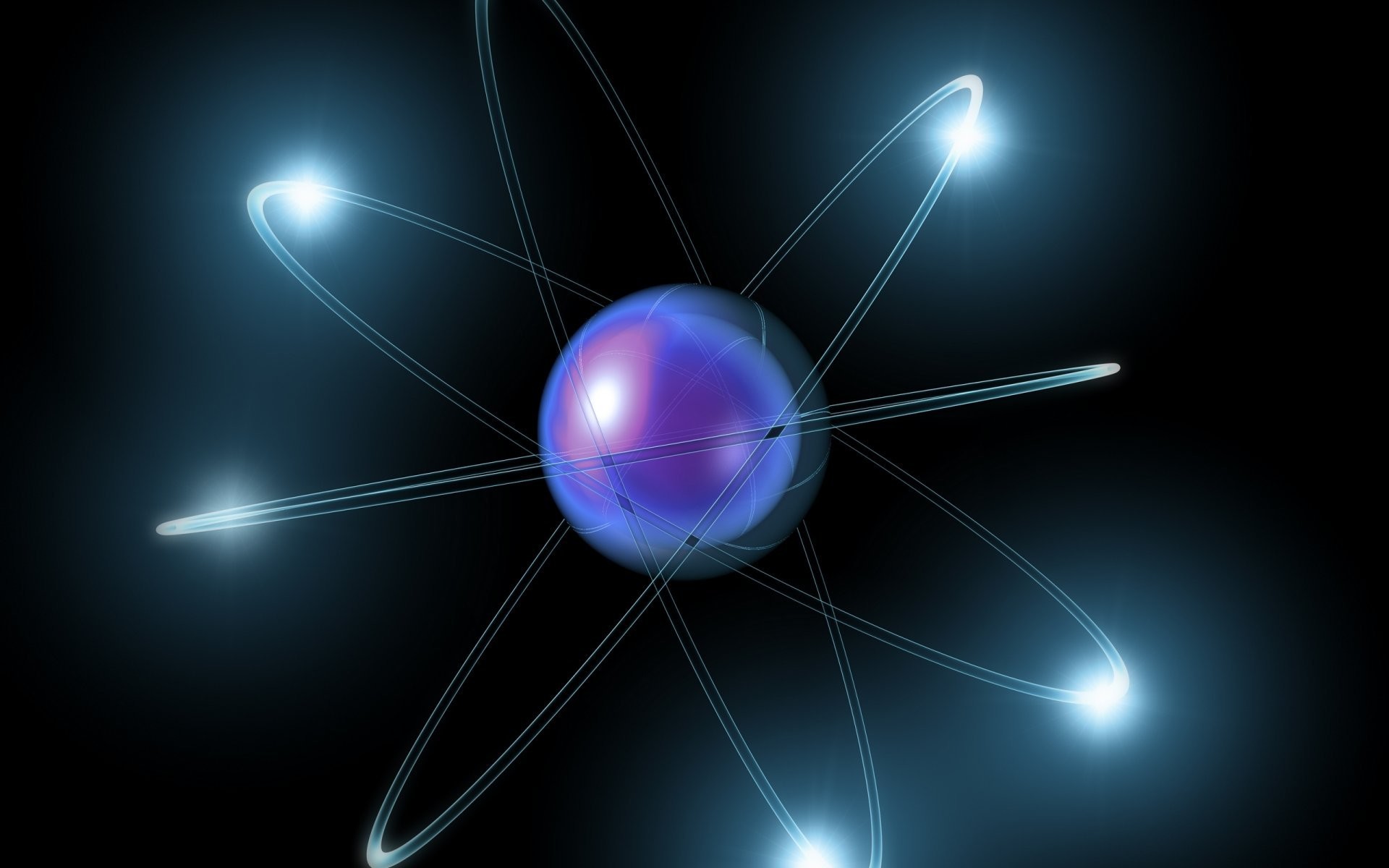 atom electron orbit light chemistry physics science