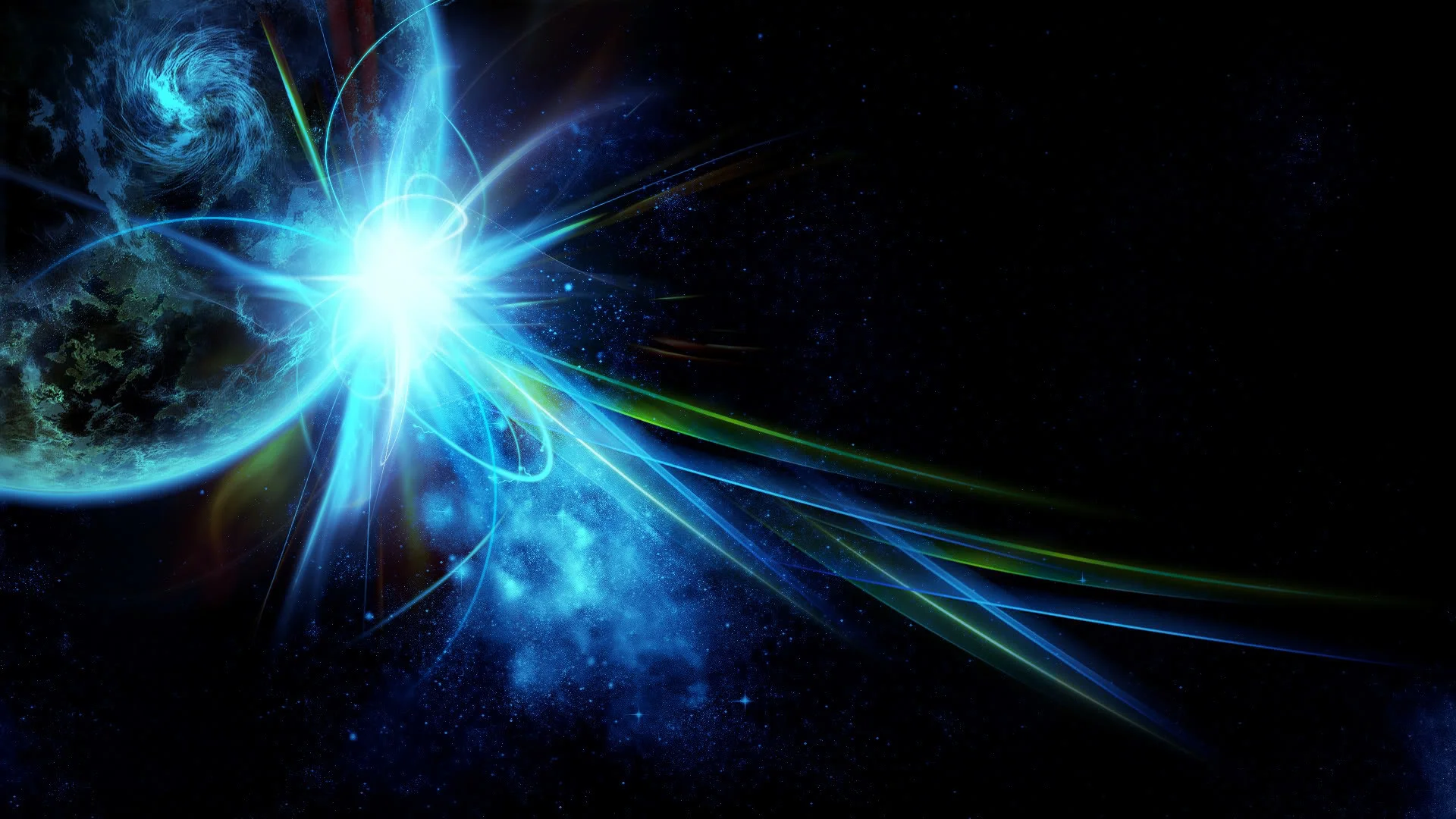 Quantum Space wallpaper for your
