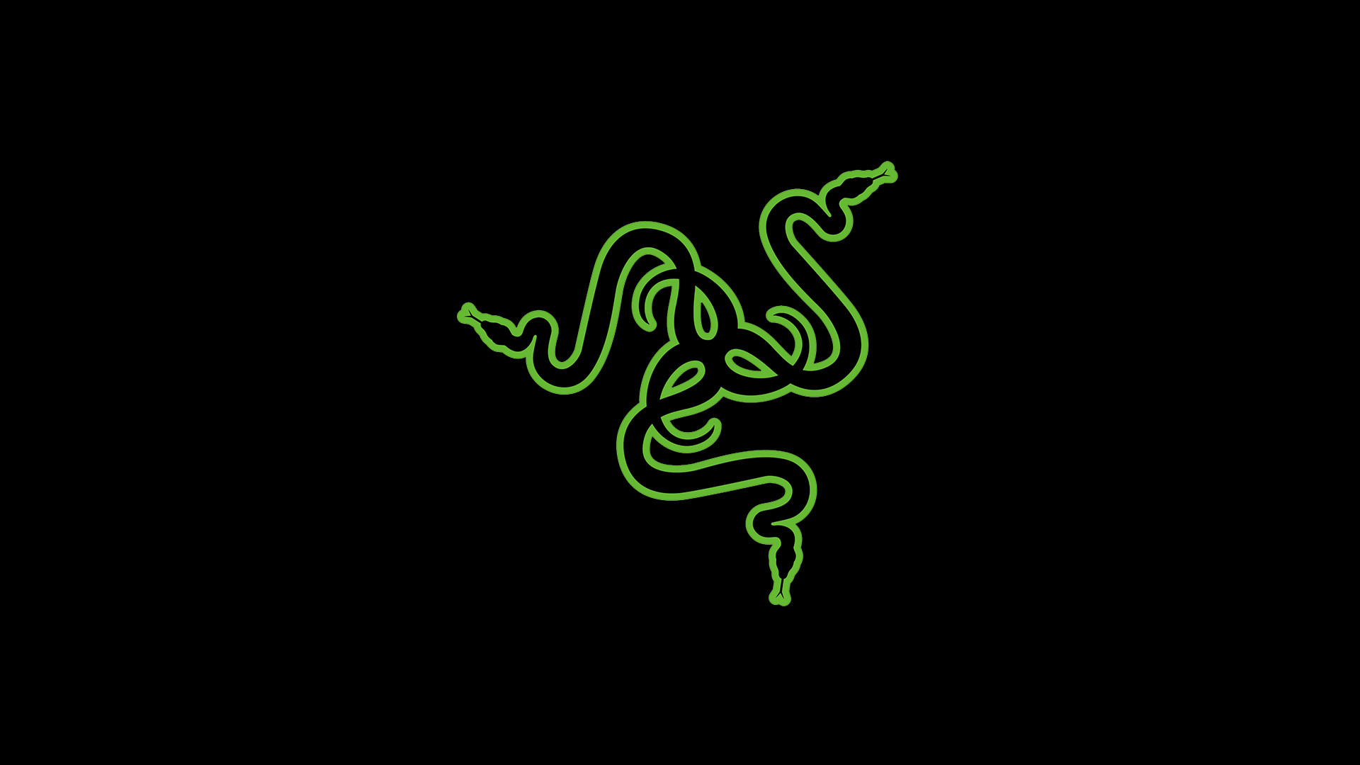 1920×1080 Made this minimalist wallpaper for Razer fans