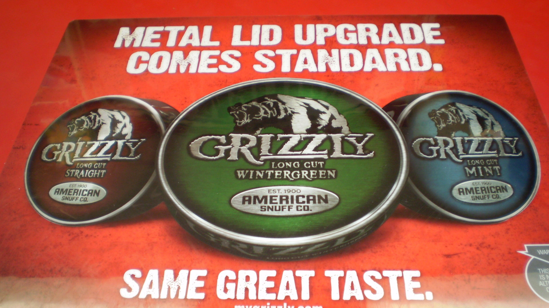 maker of grizzly to change name to american snuff company grizzly .