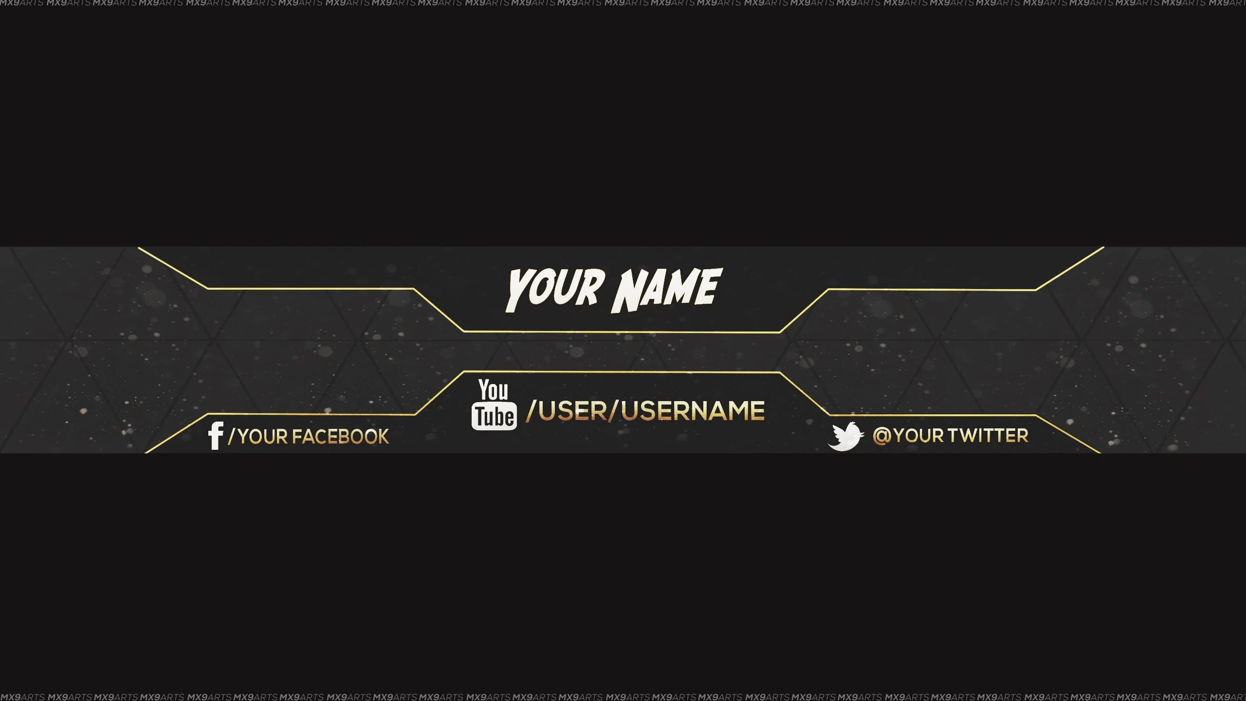 REUPLOAD FREE Amazing Youtube Channel Banner Template Direct Download Link – YouTube