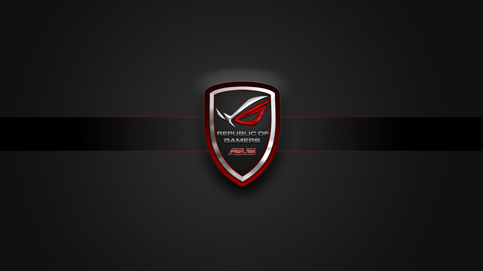asus rog (republic of gamers) badge logo hd. 1080p wallpaper .