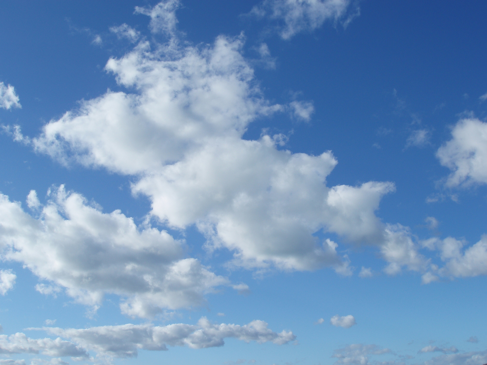 Clouds In Blue Sky Free Stock Photo – Public Domain Pictures