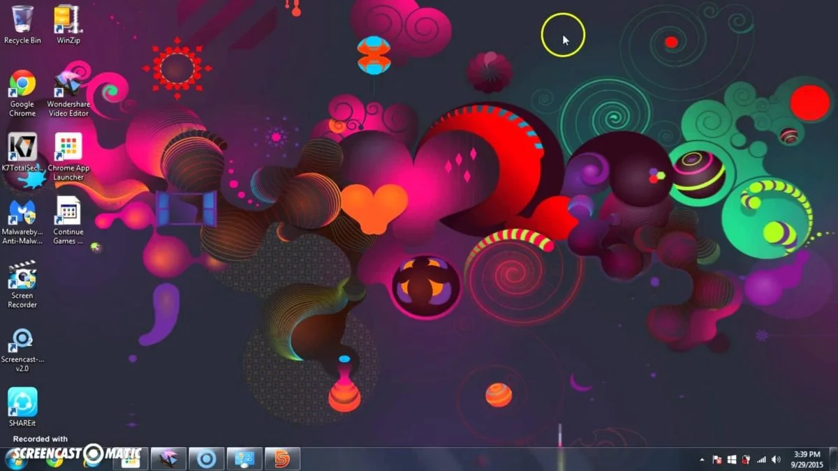 How to Make animated desktop wallpapers in windows 7,8,8.1 ,10 Using