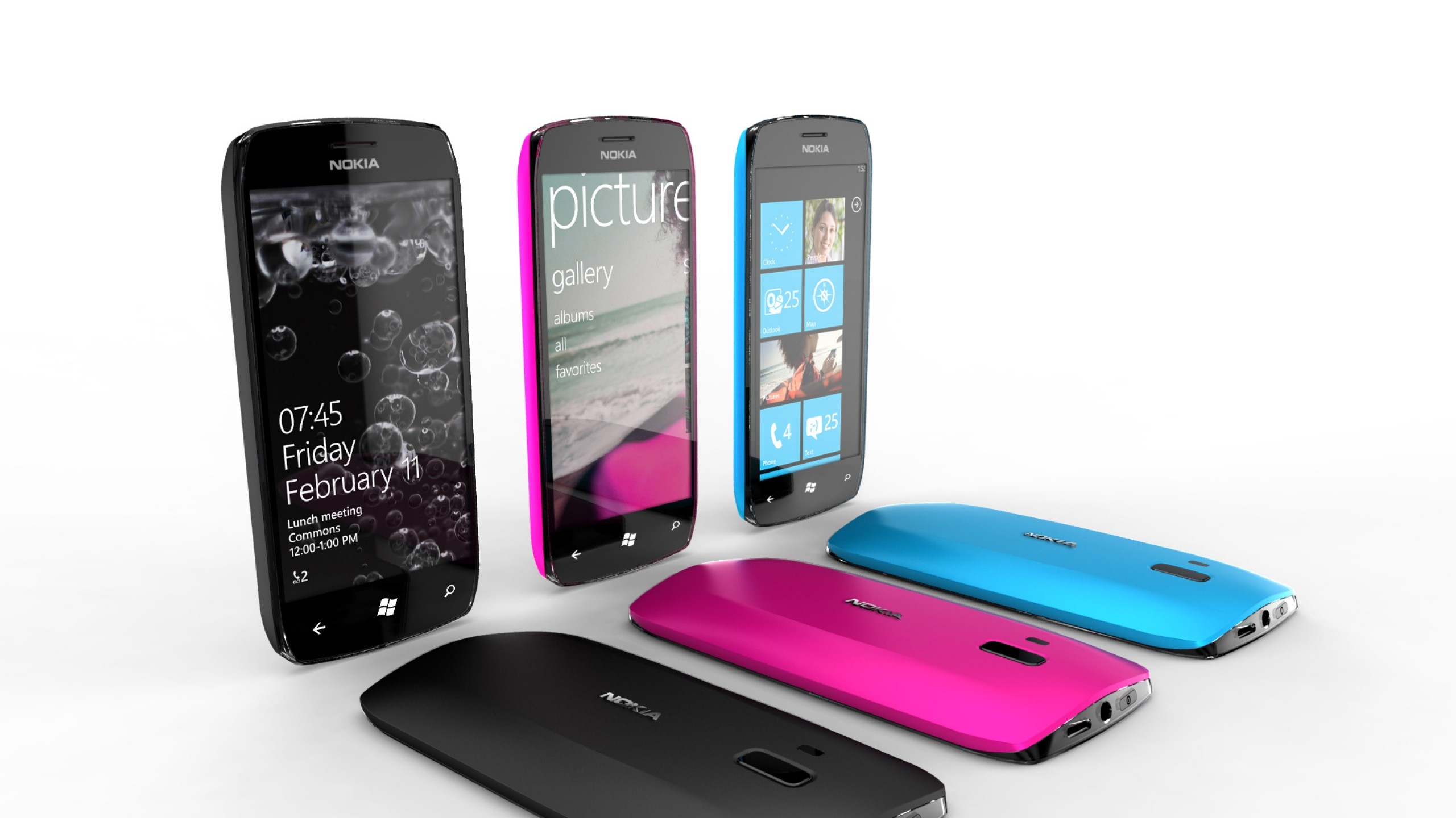 Wallpaper nokia, windows phone, concept, novelty, mobile phone, smartphone