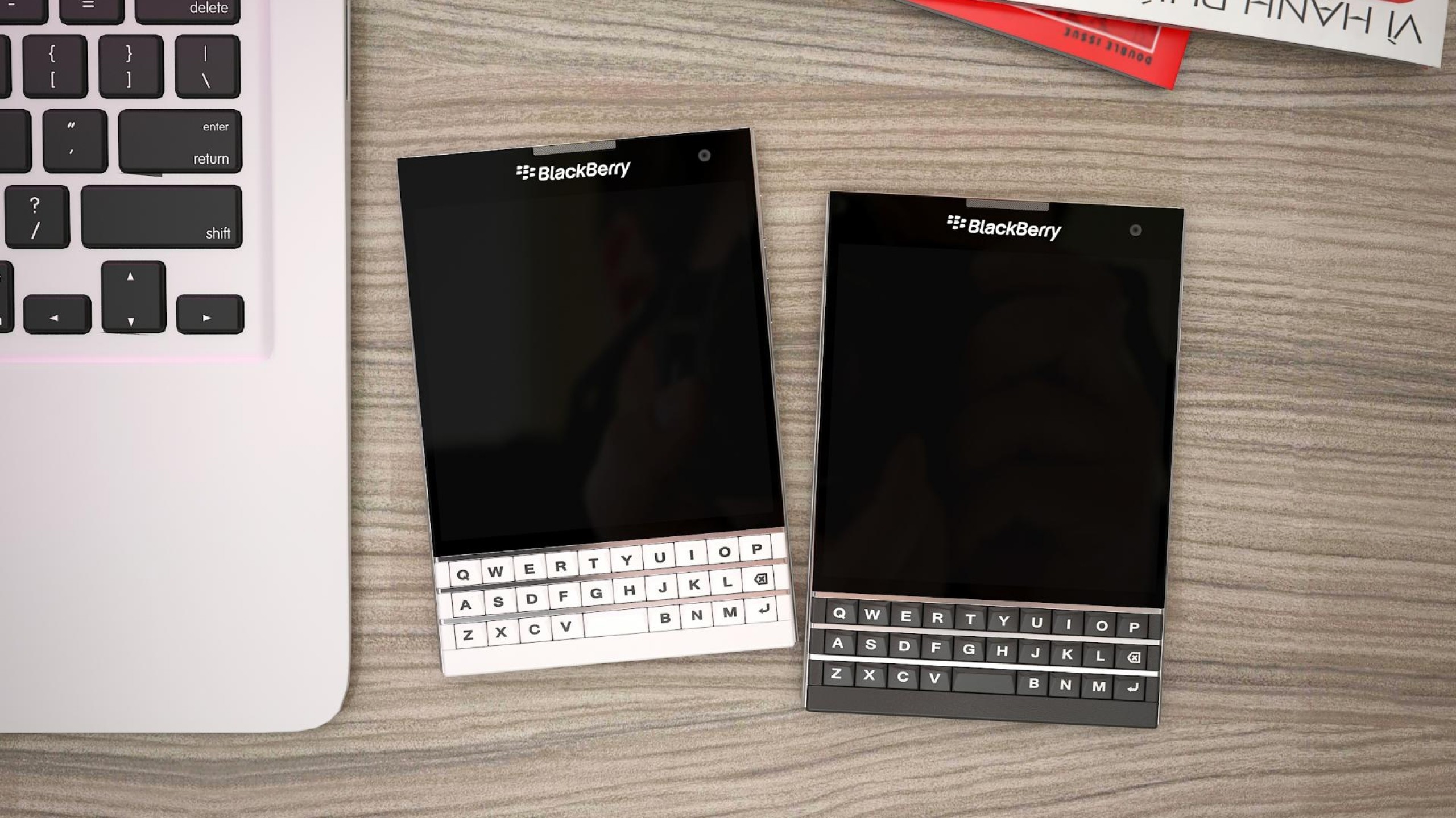 Wallpaper blackberry passport, cell phone, smartphone