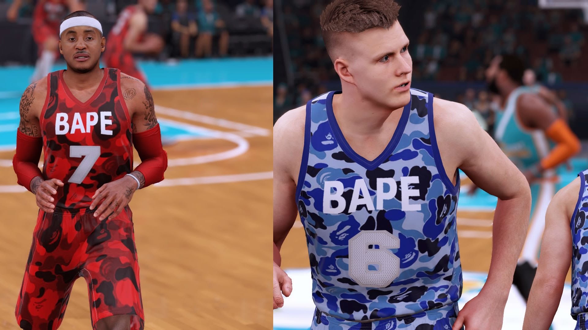 New York Knicks x A Bathing Ape NBA 2K16 Rebrand