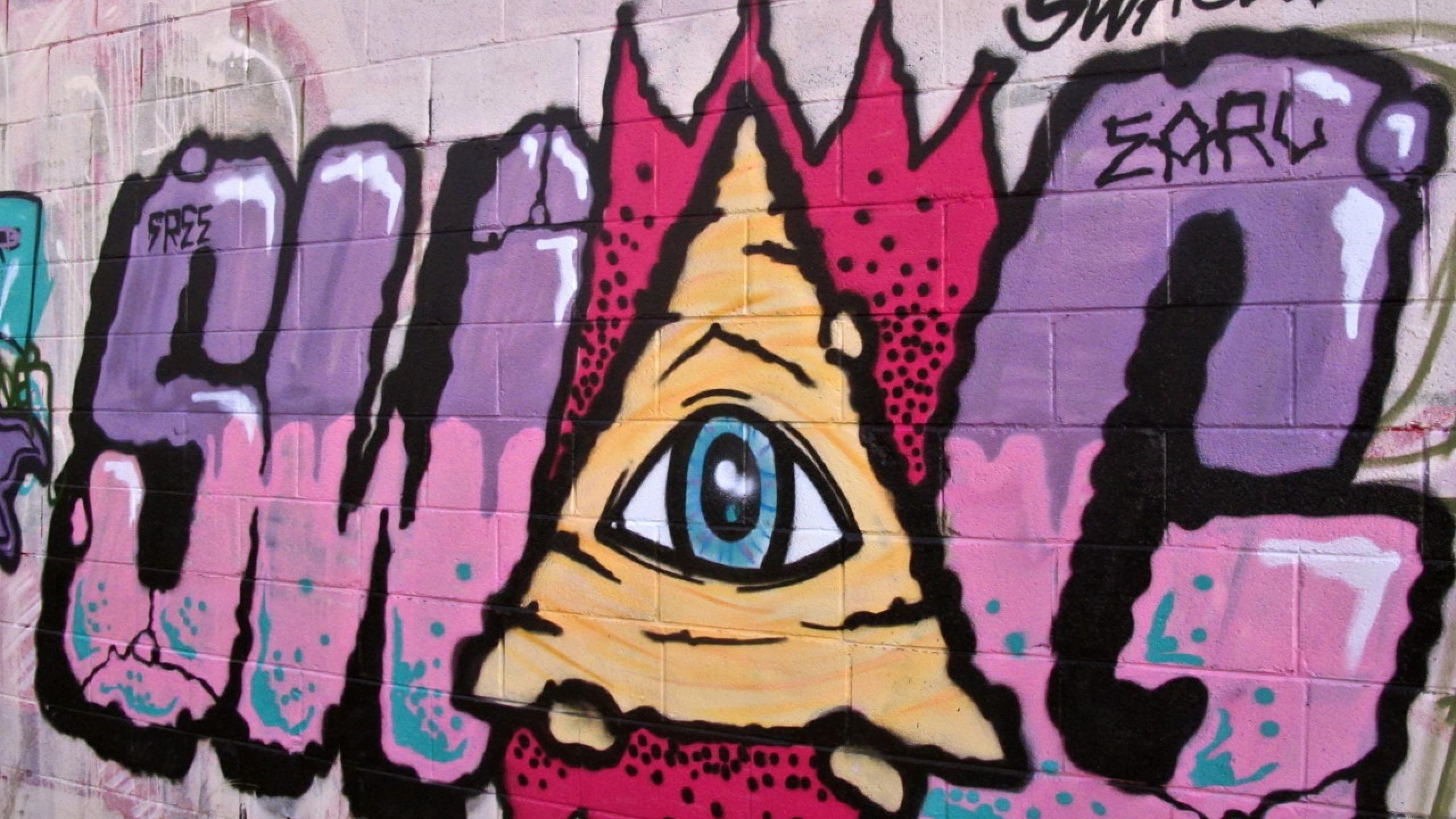 Graffiti Hiphop Eater Illuminatis