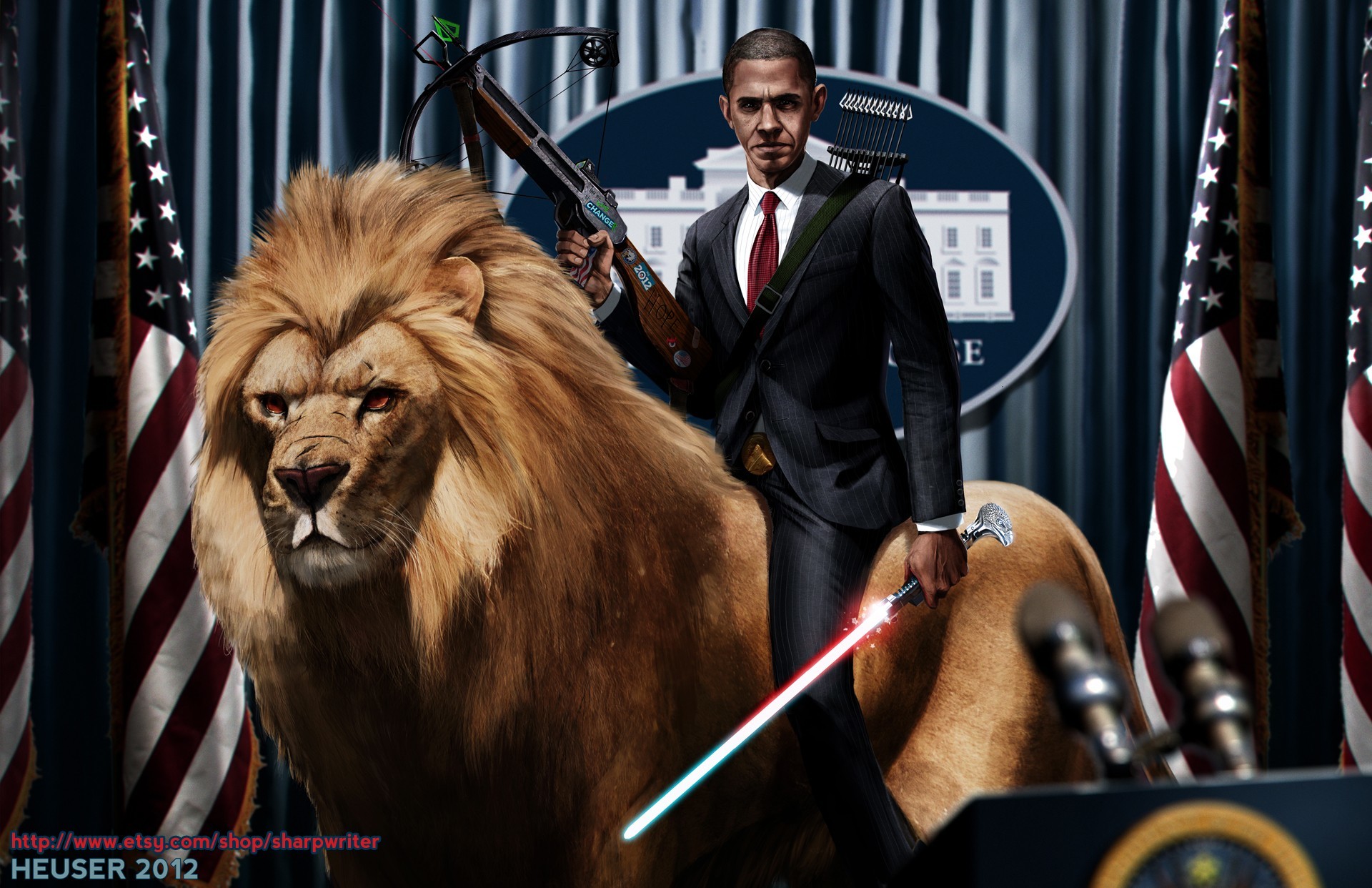 7 Badass Digital Art Wallpapers of United States Presidents | DigitalArt.io