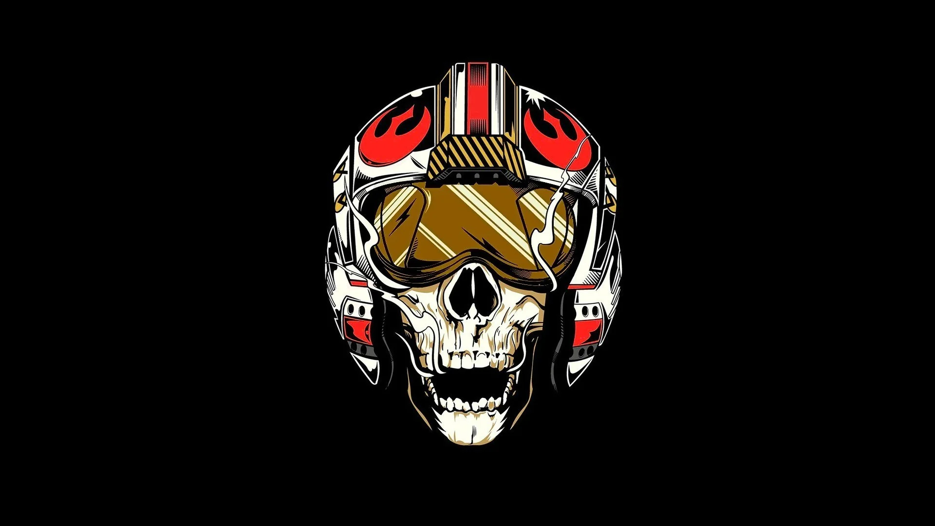 Star Wars, Rebel Alliance, Pilot, Skull Wallpapers HD / Desktop .
