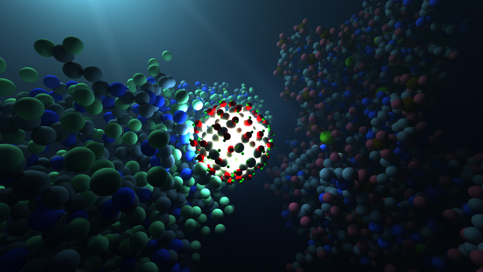 Only a handful of atoms wide, quantum dots can illuminate the smallest of  biolog